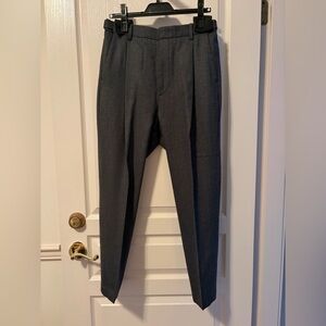 Wooyoungmi Men's Charcoal Gray Dress Pants - Classic